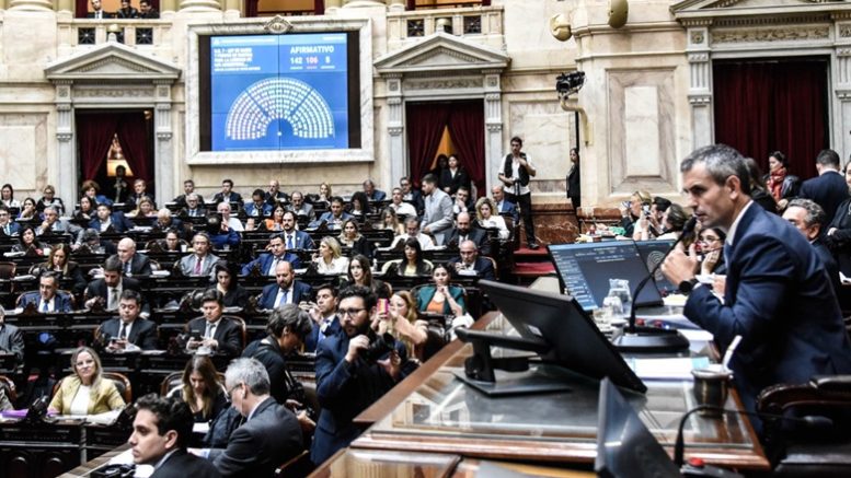 Crédito foto: X Diputados Argentina